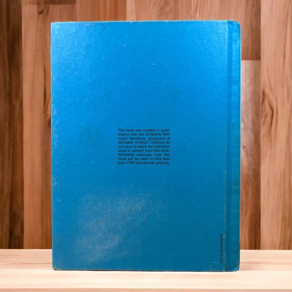 Vintage 1970's The Sesame Street Library Hardbound Book W/ Jim Henson's Muppets - Picture 2 of 9